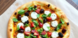 Пицца с фейхоа и рикоттой: тропическая нежность на тонком тесте