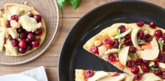 Праздничная пицца с индейкой и клюквой: неожиданный вкус для особенного стола