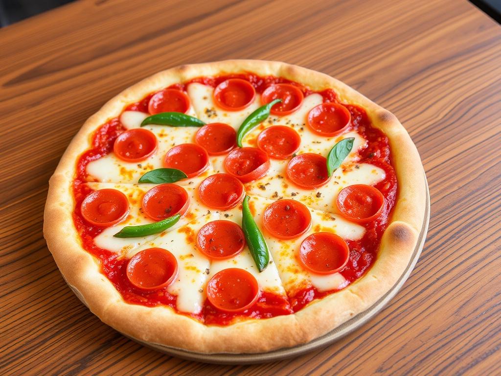 Пицца с пепперони и острым перцем: жгучий вариант