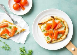 Пицца с лососем и укропом: скандинавская простота с глубиной вкуса