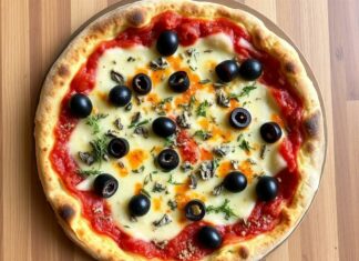 Пицца с анчоусами, оливками и орегано: неаполитанская простота