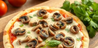 Пицца с шампиньонами и сливочным соусом: нежность вкуса и простота приготовления