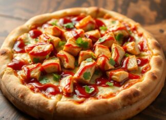 Пицца с курицей и соусом барбекю: как превратить обычный вечер в маленькое гастрономическое приключение