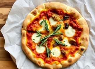 Пицца с чечевицей и розмарином: неожиданная гармония вкусов, которая удивит даже гурманов
