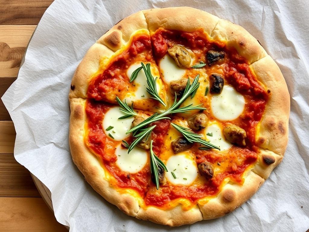 Пицца с чечевицей и розмарином: неожиданная гармония вкусов, которая удивит даже гурманов