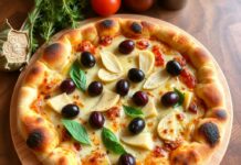 Пицца с артишоками и оливками: средиземноморский выбор