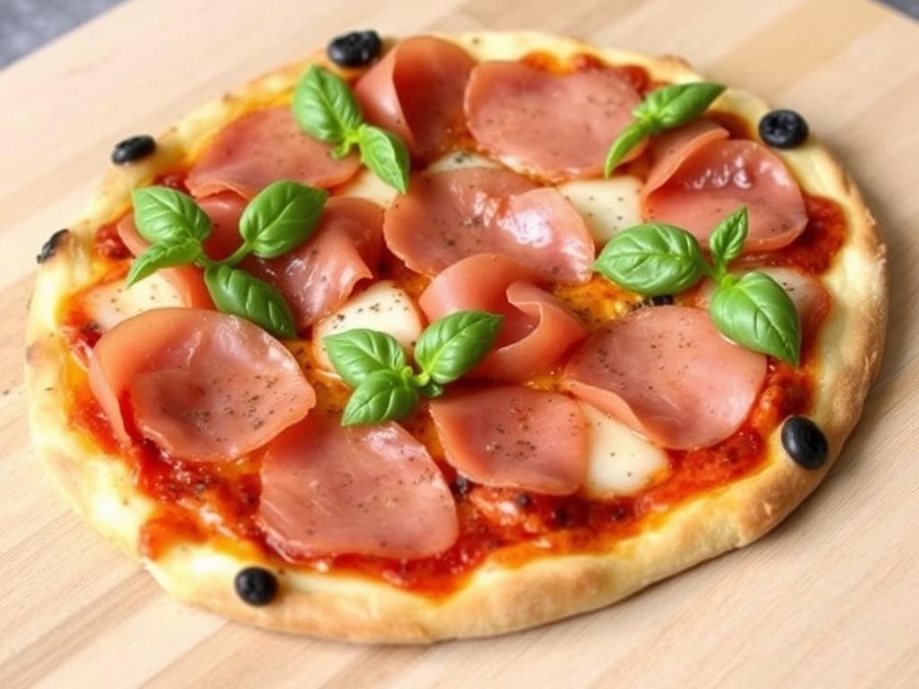Пицца с нектаринами и прошутто: неожиданный дуэт сладкого и солёного на вашем тесте