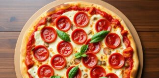 Пицца с пепперони и томатным соусом: классика фастфуда, которая живет на тарелке каждого города Пицца с пепперони и томатным соусом: классика фастфуда, которая живет на тарелке каждого города