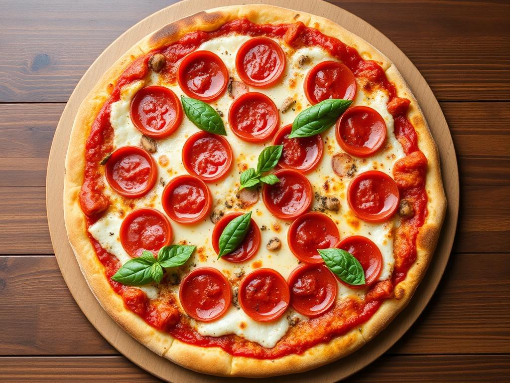 Пицца с пепперони и томатным соусом: классика фастфуда, которая живет на тарелке каждого города