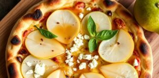 Пицца с грушей, горгонзолой и мёдом: десертное открытие, которое может удивить любого гурмана
