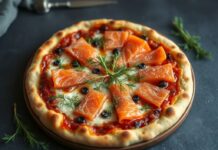 Пицца с лососем и укропом: скандинавская простота