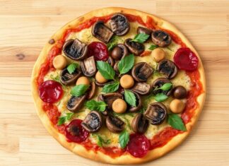 Пицца с амарантом и грибами: необычный хлеб вкуса на твоей кухне