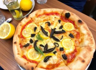 Пицца с анчоусами и лимонным соком: простота Неаполя