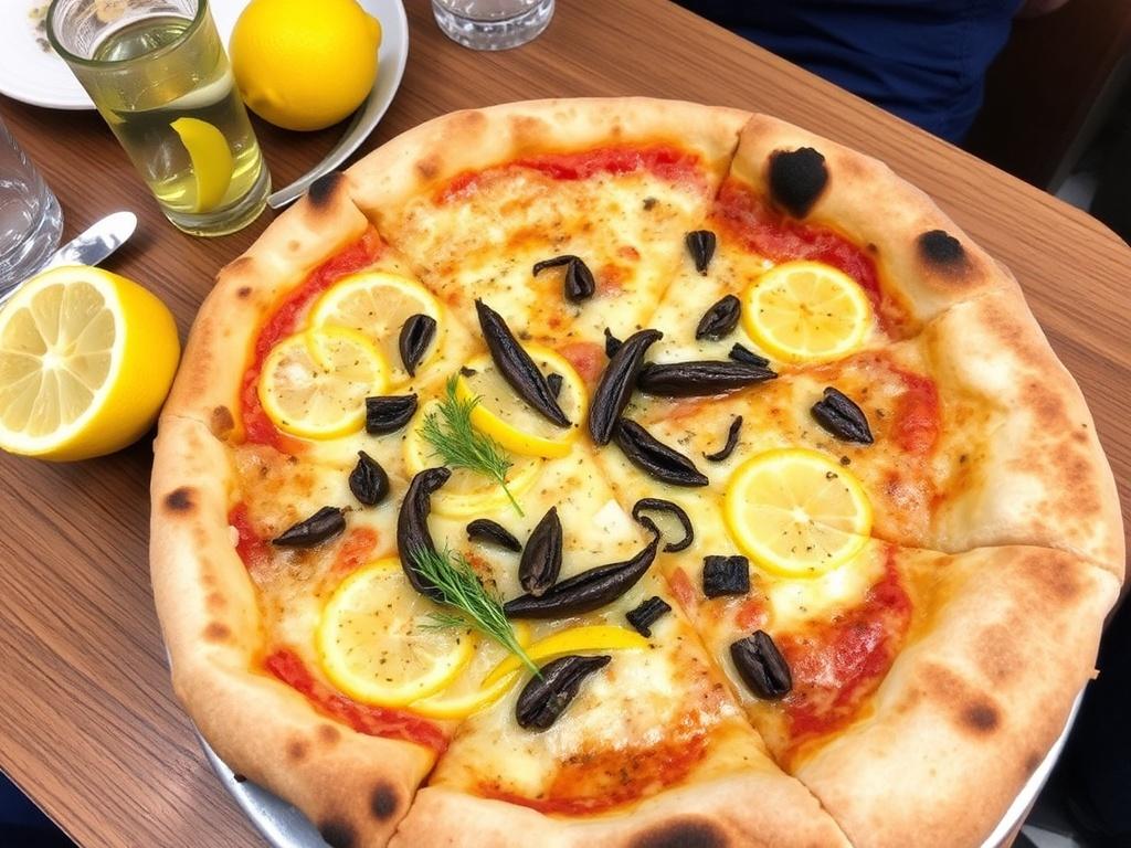 Пицца с анчоусами и лимонным соком: простота Неаполя