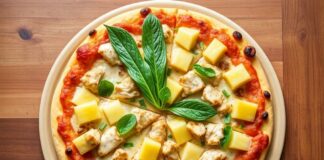 Пицца с курицей и ананасами: гавайский вариант для яркого настроения