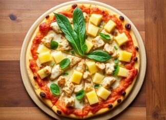 Пицца с курицей и ананасами: гавайский вариант для яркого настроения