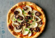 Пицца с дайконом и грибами: свежесть и хруст в каждом куске Пицца с дайконом и грибами: свежесть и хруст в каждом куске