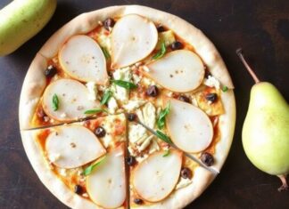 Пицца с грушей и горгонзолой: классика с изюминкой
