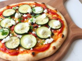 Пицца с цукини и фетой: лёгкий летний вариант для жарких дней