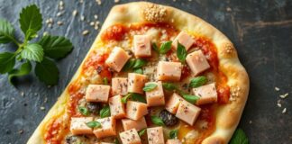 Пицца с кунжутом и тунцом: как превратить простой перекус в вечерний хит