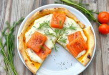 Пицца с лососем и укропом: лёгкость и польза океана