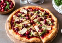Пицца с индейкой и брусникой: необычное сочетание для праздничного стола
