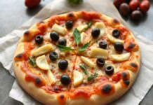 Средиземноморский вкус на вашей тарелке: пицца с артишоками и оливками