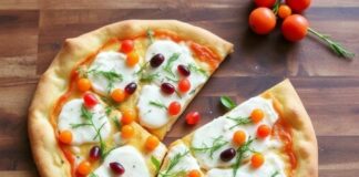 Пицца с облепихой и рикоттой: кисло-сладкое поле вкусов на хрустящем тесте