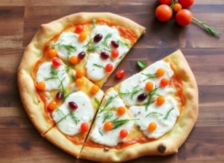 Пицца с облепихой и рикоттой: кисло-сладкое поле вкусов на хрустящем тесте