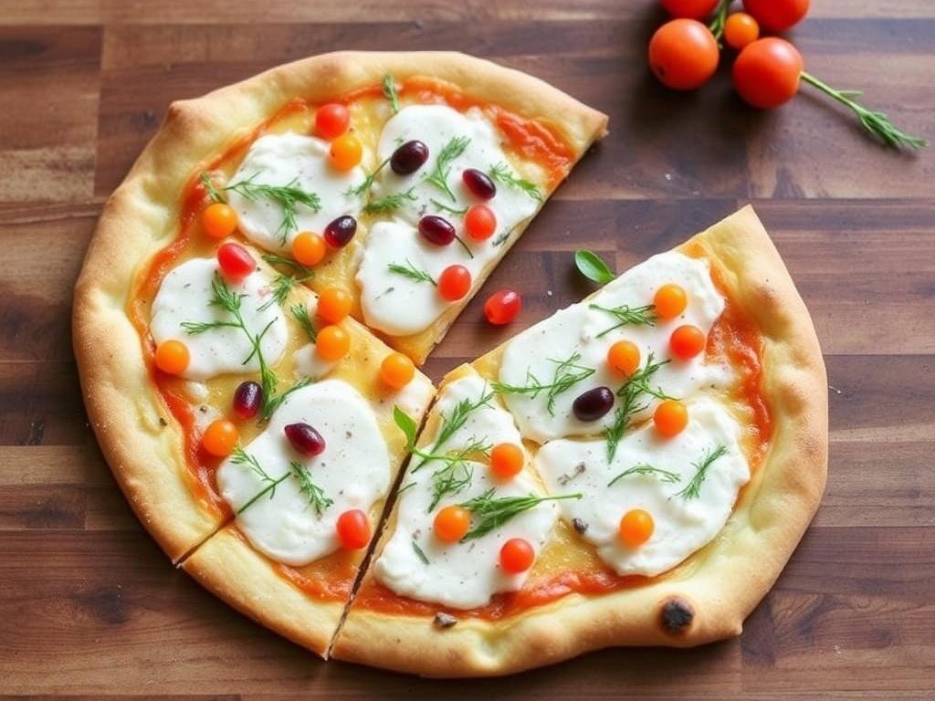 Пицца с облепихой и рикоттой: кисло-сладкое поле вкусов на хрустящем тесте