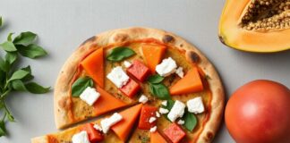 Пицца с папайей и фетой: неожиданный баланс сладкого и солёного