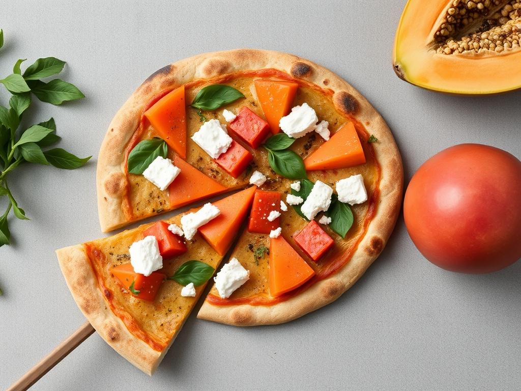 Пицца с папайей и фетой: неожиданный баланс сладкого и солёного
