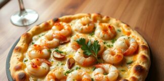 Пицца с креветками в чесночном масле: изысканный выбор