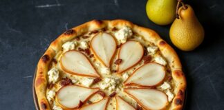 Пицца с грушей и горгонзолой: десерт для гурманов с контрастными нотами