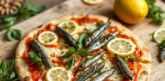 Пицца с сардинами и лимоном: рыбный вариант, который удивит гурманов