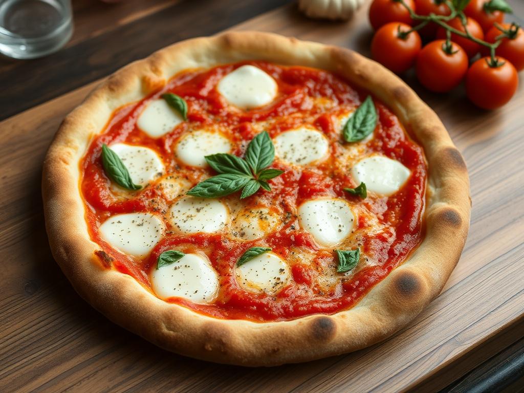 Пицца с моцареллой и томатным соусом: основа итальянской кухни