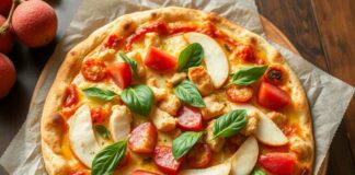 Пицца с личи и курицей: неожиданный дуэт вкусов, который стоит попробовать