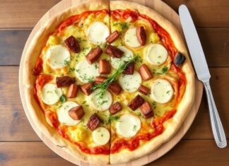 Пицца с сельдью и картофелем: скандинавский вариант