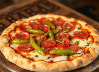 Пицца с салями и перцем пепперончини: острота вкуса, которая звучит по‑итальянски