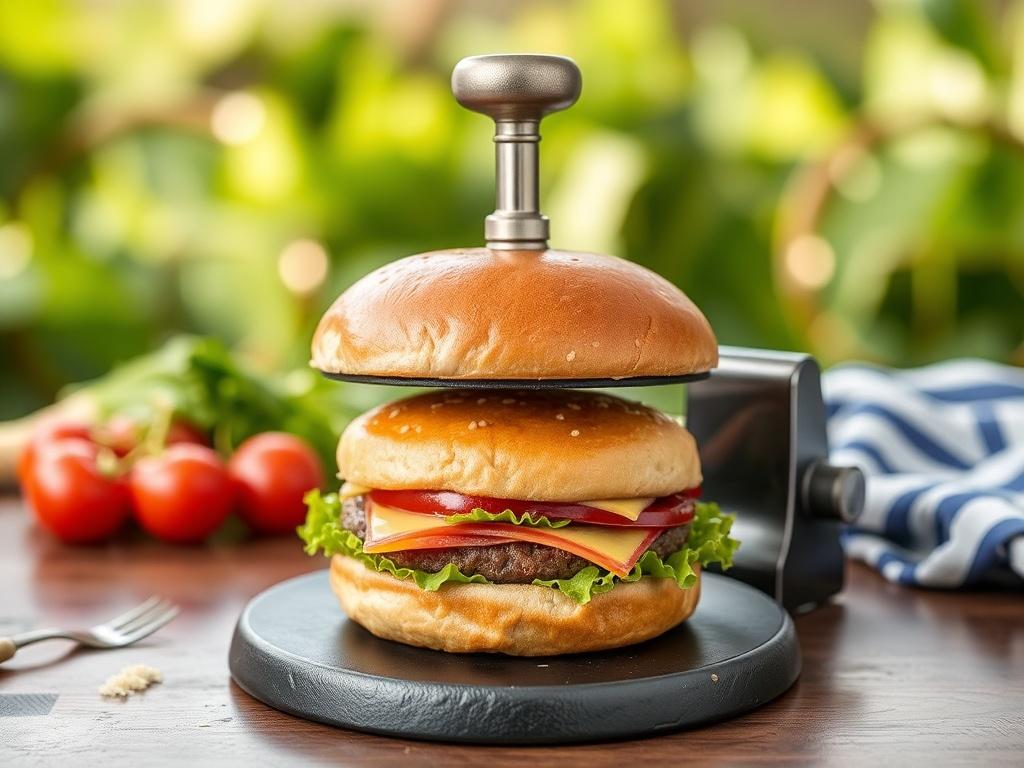 buy a burger pressфото