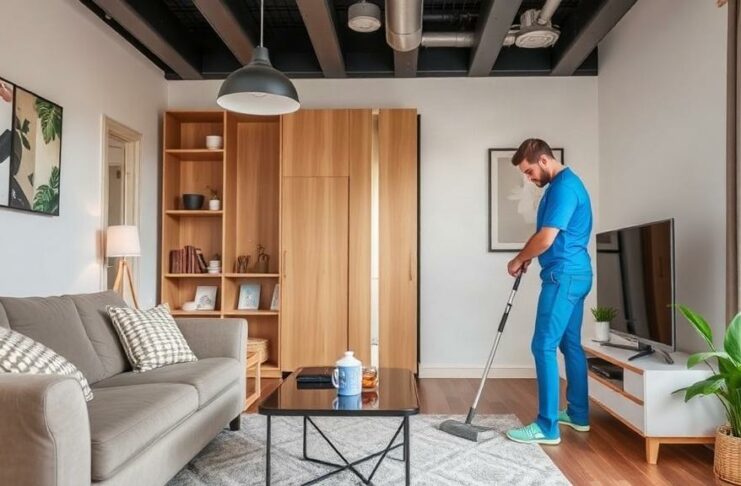 Клининг квартиры без стресса: план, который работает